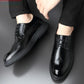 Leather Shoes Men's Business Suits Men's Leather Shoes Leather Breathable British Style Leather Shoes