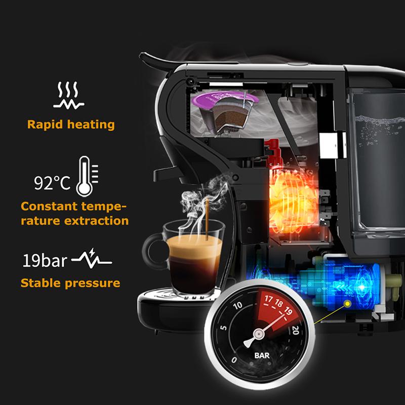Coffee Machine Home Small Automatic Espresso Multifunctional Office Portable High-pressure Espresso Coffee Machine
