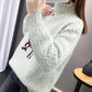 Winter Casual Simple Sweater Long-sleeved Pullover Knit Bottoming Shirt Young Women's Top