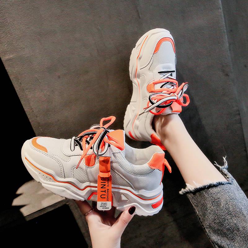 Women Shoes Fashion Chunky Sneakers Women Vulcanized Shoes  Sneakers Platform Dad Shoes