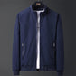 Jacket Men's Autumn and Winter Leisure Loose Slim Trend Jacket Youth Stand-up Collar Jacket