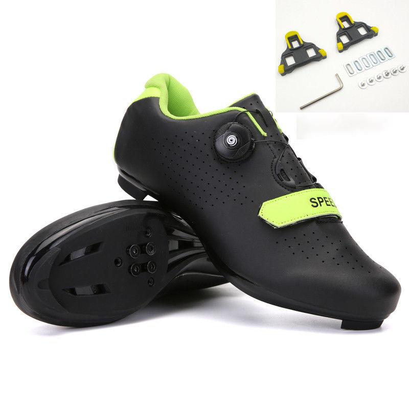 Road Cycling Shoes Hard-soled Mountain Bike Bicycle Professional Lock Shoes Men and Women Power-assisted Bicycle Flat Shoes
