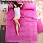 Flannel Suite Bed Four-piece Winter Warm Thicken Cotton Soft Bedroom Home Textile Set