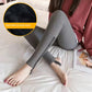 Fleece Leggings Women Wear High Waist and Look Thin In Autumn and Winter Plus Fleece Thickened Warmth Bottoming Stretch Pants Modified Leg Type