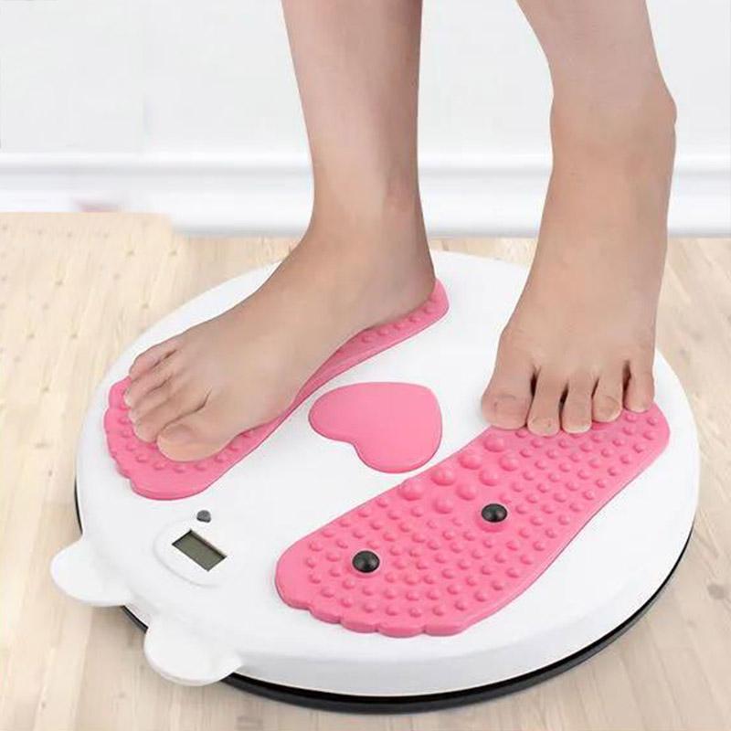 Massage Twisting Disk Thin Waist Fitness Equipment Home Belly Weight Loss Artifact Slimming Machine Abdomen Shaping Beauty Waist Turntable