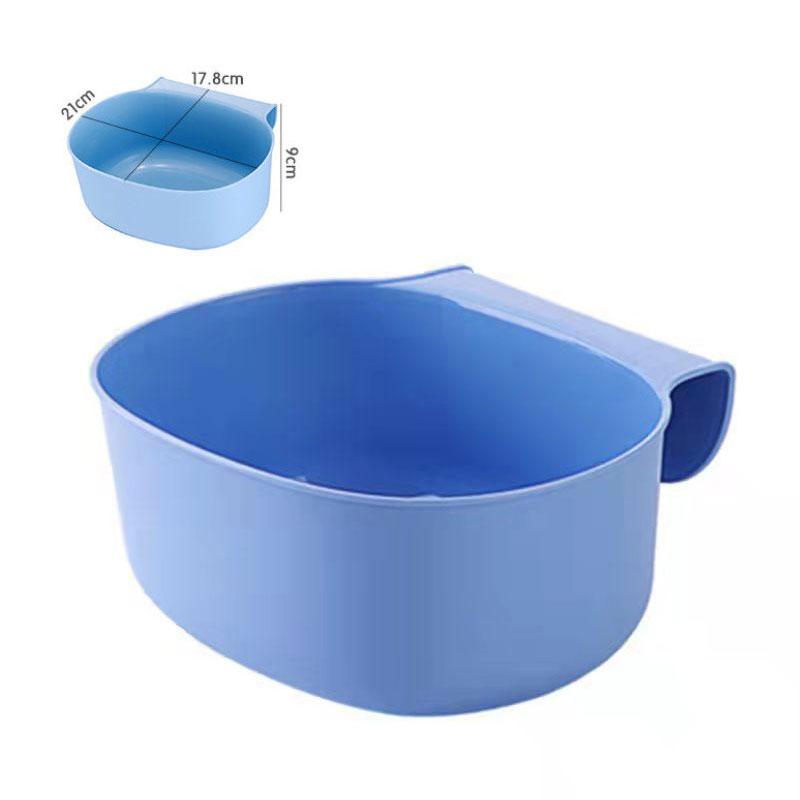 3Pcs Wall-mounted Trash Can Sink Storage Box Kitchen Cabinet Door Hanging Trash Can Plastic Storage Box Trash Basket Kitchen Organizer