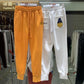 Solid Color Embroidered Casual Sweatpants Women's Spring and Autumn High Waist Loose and Thin Sports Harem Pants