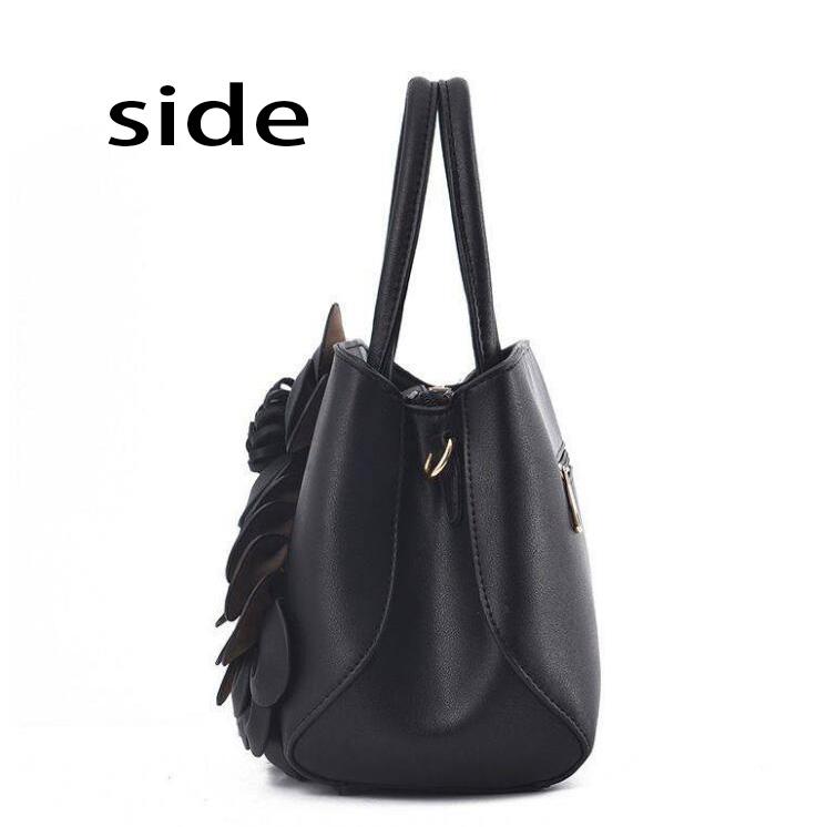 Patent leather bag Big capacity European and American style Shoulder Handbag Trendy wild Woman bag