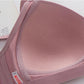 Spring and Summer Thin Section Large Size Anti-sagging Breasts No Steel Ring No Magnetic Gathered Women's Underwear Bra