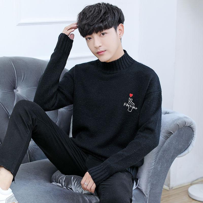 Cashmere Wool Sweater Men Brand Clothing 2019 Autumn Winter Slim Warm Sweaters Pullover Men Top