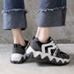 Women Casual Shoes Leather Mesh Platform Shoes Women Sneakers Ladies Dad Chunky Shoes Chaussure