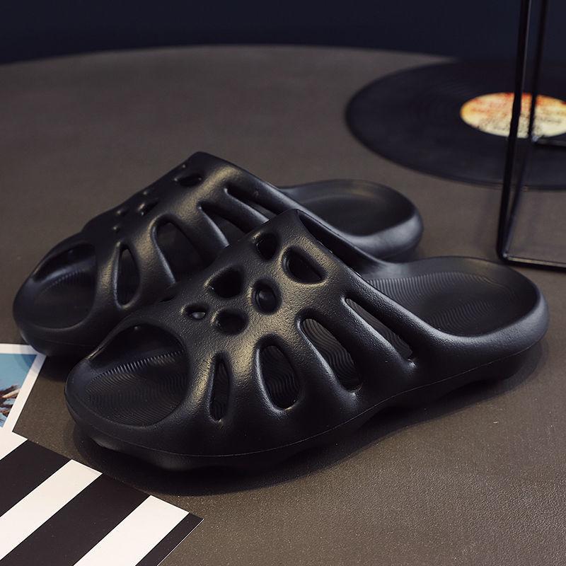 Sandals Slippers Women's Summer Home Bathroom Bath Non-slip Soft-soled Slippers Outer Couple Shoes