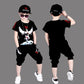 Boys Children's Clothing Summer Short-sleeved Breathable Casual Clothes Korean Version Pullover Two-piece Children's Suit