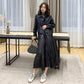 Black Leather Jacket Women's Autumn/winter 2021 New Product Leather Jacket Loose Student Motorcycle Suit