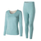 De Velvet Silk Thermal Underwear Ladies Inner Wear Constant Temperature Self-heating Plus Velvet Thick Autumn Clothes Long Pants Suit