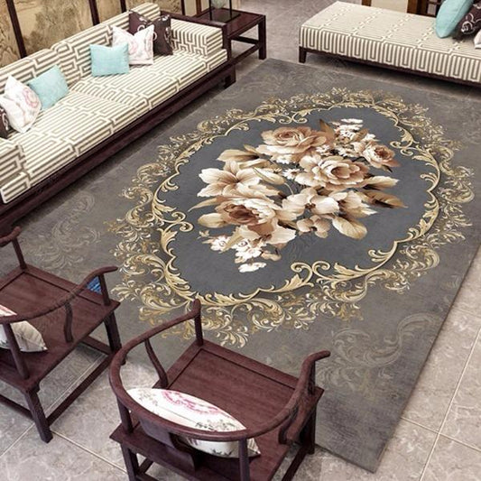 Chinese Style Living Room Carpet Simple Bedroom Carpets