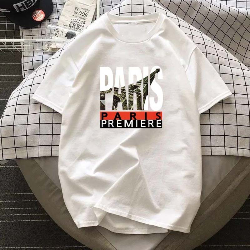 Short Sleeve T-shirt Male Student Round Neck Half Sleeve Men's
