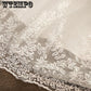 White Lace Appliques Ball Gown Wedding Dresses Off The Shoulder Short Sleeves Bridal Dresses