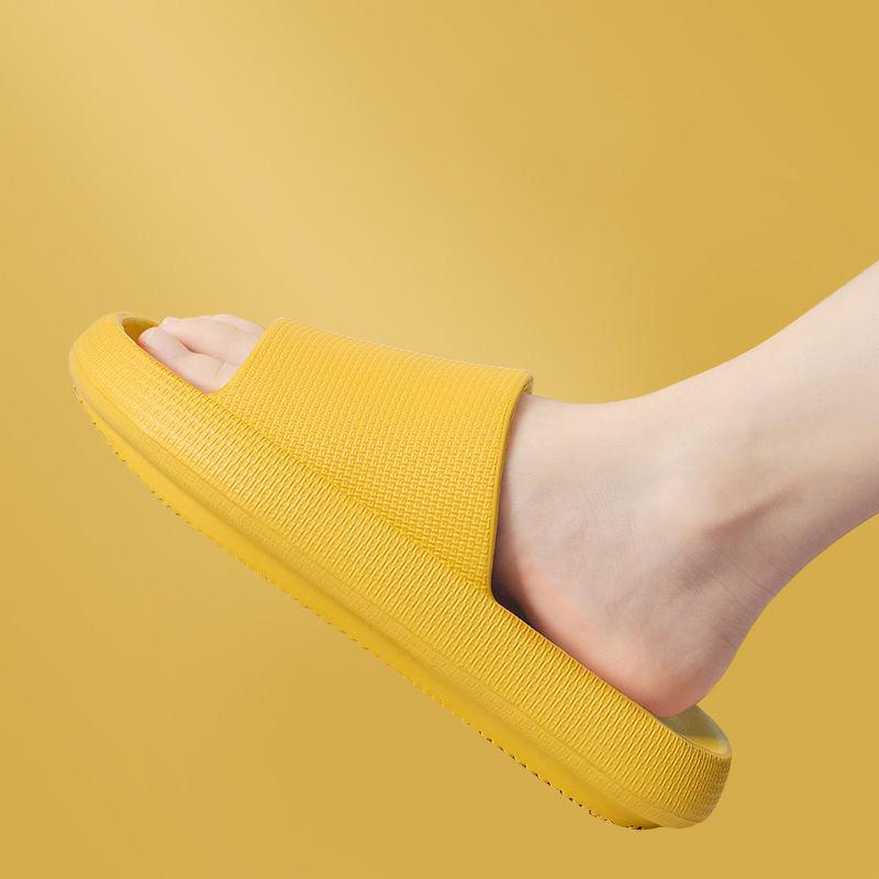 Unisex Quick-drying Thickened Non-slip Sandals Thick Sole House Slippers Bathroom Footwear Summer Beach Sandal Slipper
