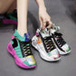 Plus Size 34-39 Summer Ins Women Mesh Sneakers Student Non-slip Basketball Shoes Breathable Running Shoes