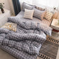 Net Celebrity Four-piece Bedding Cartoon Bed Linen Quilt Sanding Three-piece Student Bedding