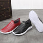 Winter Cotton Shoes Women Leather Waterproof Non Slip Black Plus Size Sneakers Women Sports Shoes Casual Light Running Shoes Thick Fleece Warm Shoes