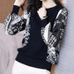 Women Elegant Chiffon Shirt Casual Pullover Summer Long Sleeve T-shirt Boutique Shirt