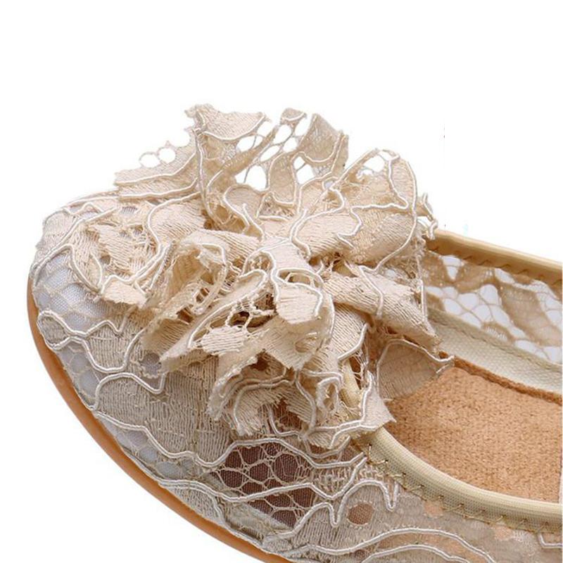 Fisherman's Shoes Flat Cloth Shoes Women's Soft-soled Maternity Shoes Summer Breathable Lace Hollow Beanie Women's Shoes Mesh Shoes