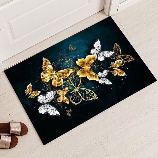 Bathroom Floor Mats Door Absorbent Non-slip Mats Bathroom Door Mats Kitchen Non-slip Floor Mats Bedroom Bedside Mats
