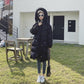 Women's Cotton-padded Jacket Women's Mid-length Coat Korean Style Loose Cotton-padded Clothes Bread Clothes Thick Winter Padded Jacket