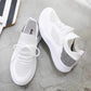 Spring White Shoes Women's Shoes Breathable Sports Mesh Wild Summer Thin Hollow Blank Shoes