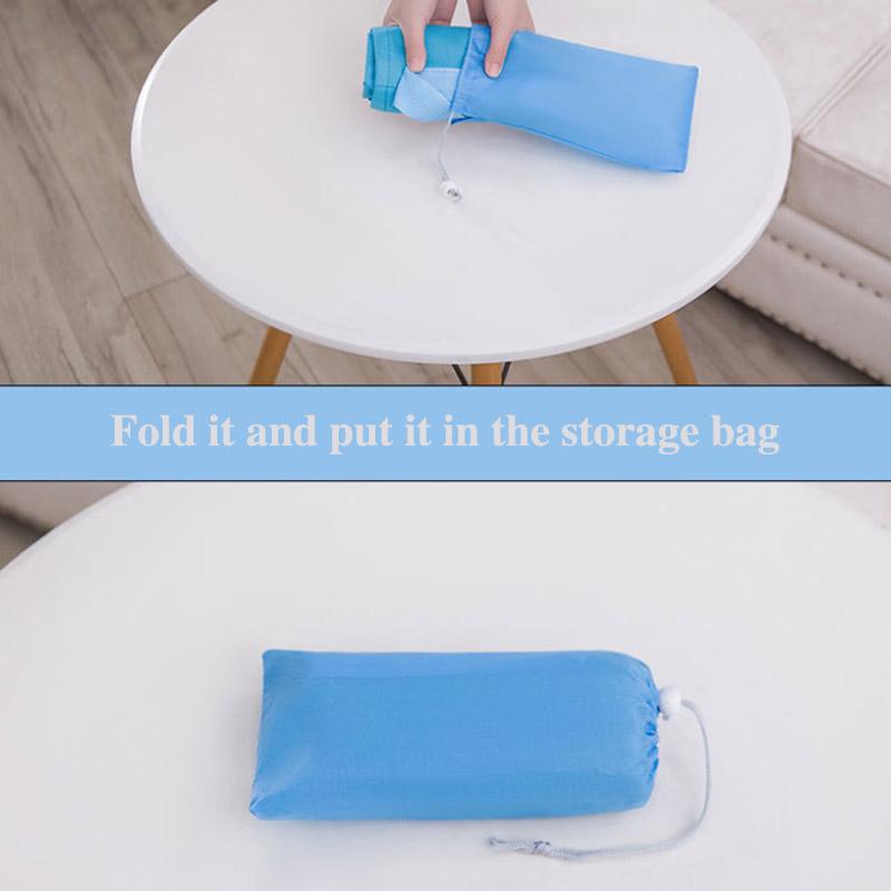 Portable Water Basin Bucket Foot Soaking Bag Foldable Foot Soaking Bucket Travel Washbasin Thickening Heat Preservation Portable Artifact