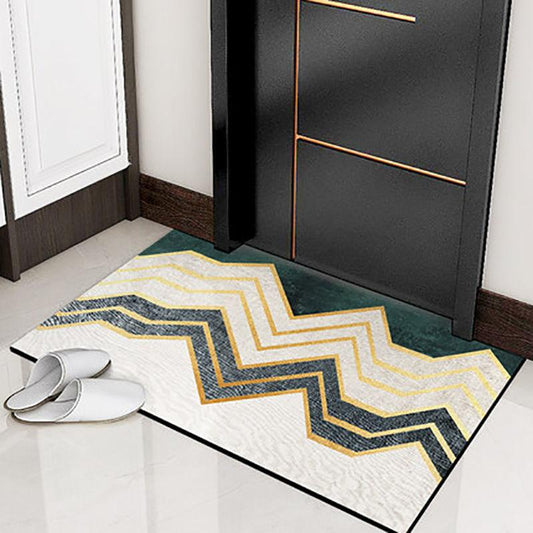 Floor Mat Door Entrance Door Entrance Door Absorbent Non-slip Carpet Door Step Mat Toilet Bathroom Household Washable