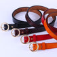Belt Fashion Women Leather Alloy Pin Buckle Waist Strap Belt Slim Waistband