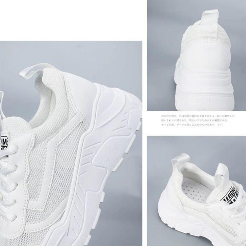 Korean Version All-match Breathable Mesh Soft Sole Women's Shoes Flat Sports Casual Women's Shoes
