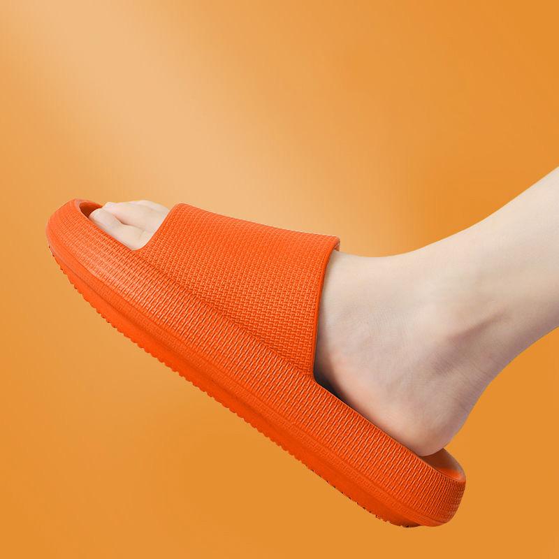Unisex Quick-drying Thickened Non-slip Sandals Thick Sole House Slippers Bathroom Footwear Summer Beach Sandal Slipper