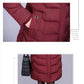 Large Size Parkas Women Parkas Winter Lady Fur Collar Warm Outwear Down Coat Warm Long Overcoat