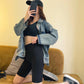 Sharkskin Five-point Leggings Women's Outer Wear Cycling Pants Spring and Summer Thin Section Tight Sports Shorts Barbie Pants