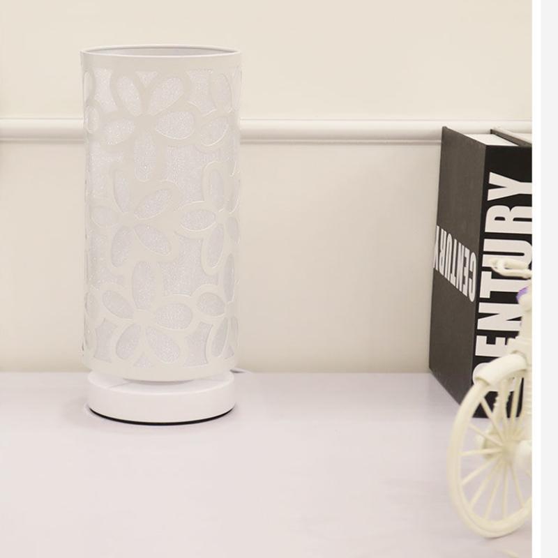 Bedroom Colorful Romantic Bedside Lamp Simple Night Light Wedding Creative Warm Eye Care Home Decoration Creative Table Lamp