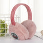 Women's Winter Earmuffs Ear Warmers Cute Plush Thick Ear Pad Cover Cold-proof Earflap Back-worn Warm Earlap Labelling Soft Ear Cap