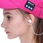 6 Color Bluetooth Music Peaked Cap with Microphone Speakerphone Stereo Headphone Wireless Earphone
