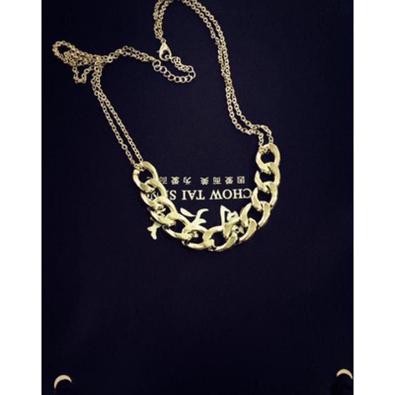 European and American Ming Necklace Tide Female Chain Necklace
