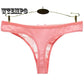 6 Piece Sexy Lace Transparent Cotton Thong Underwear Women Panties Briefs G-String Ladies