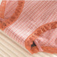 3pc Women's Panties Graphene Cotton Antibacterial File No Trace Middle Waist Sweet Student Girl