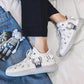 Korean Couple Breathable Running Shoes Summer Fly Woven Breathable Casual Sneakers Trend Canvas Coconut Shoes