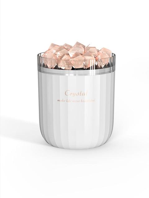 Portable Crystal Aromatheraphy Humidifier USB Wireless Aroma Essential Oil Diffuser Air Humidificador with Atmosphere Lamp Home