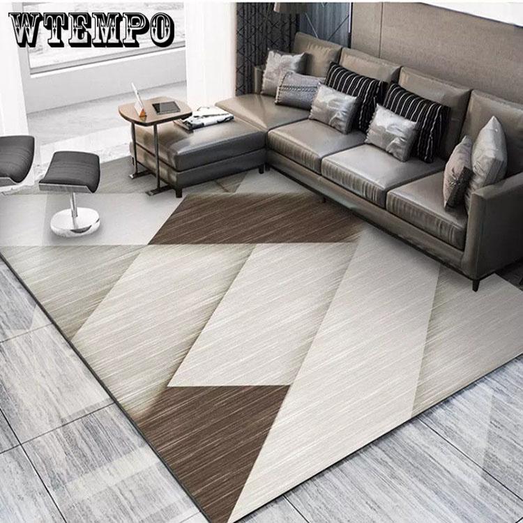 Nordic Modern Carpet The Sitting Room The Bedroom Tea Table Rugs Non-slip Mats Geometric