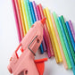 Colorful Electro-hot Melt Glue Stick 7mm Resin Glue Stick High Viscosity Melt Gun Accessories