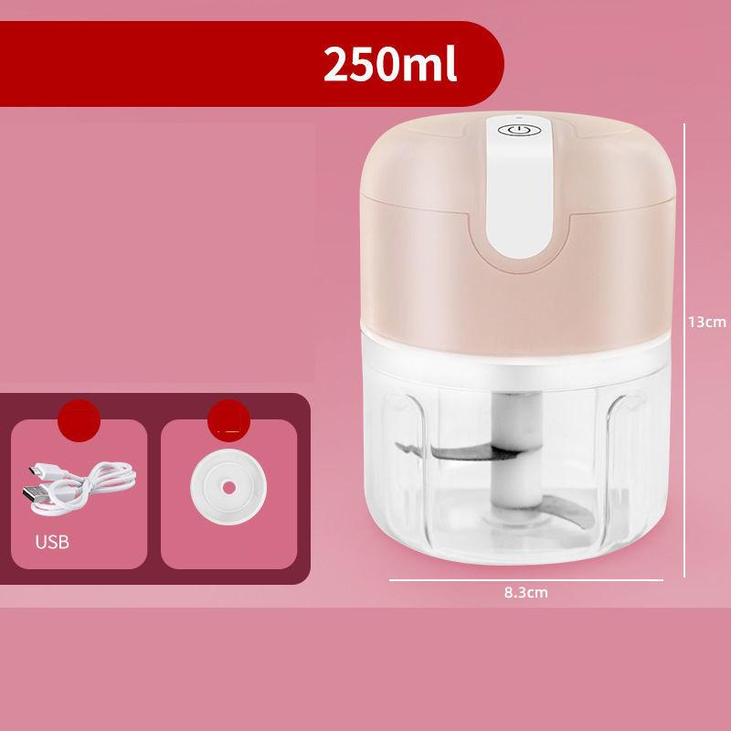 Mini Electric Kitchen Household Garlic Meat Grinder To Beat Garlic Press Garlic Pound Garlic Portable and Light