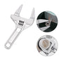 16-68mm Repair Set Bathroom Hand Tools Large Opening Pipe Wrench Nut Key Adjustable Spanner